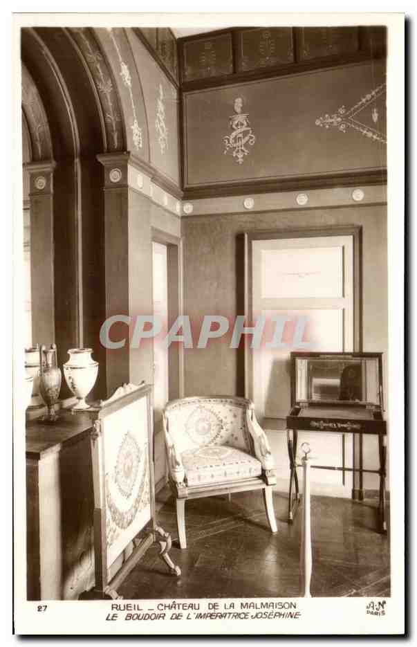 CPA Rueil Chateau De La Malmaison Le Boudoir De L'Imperatrice