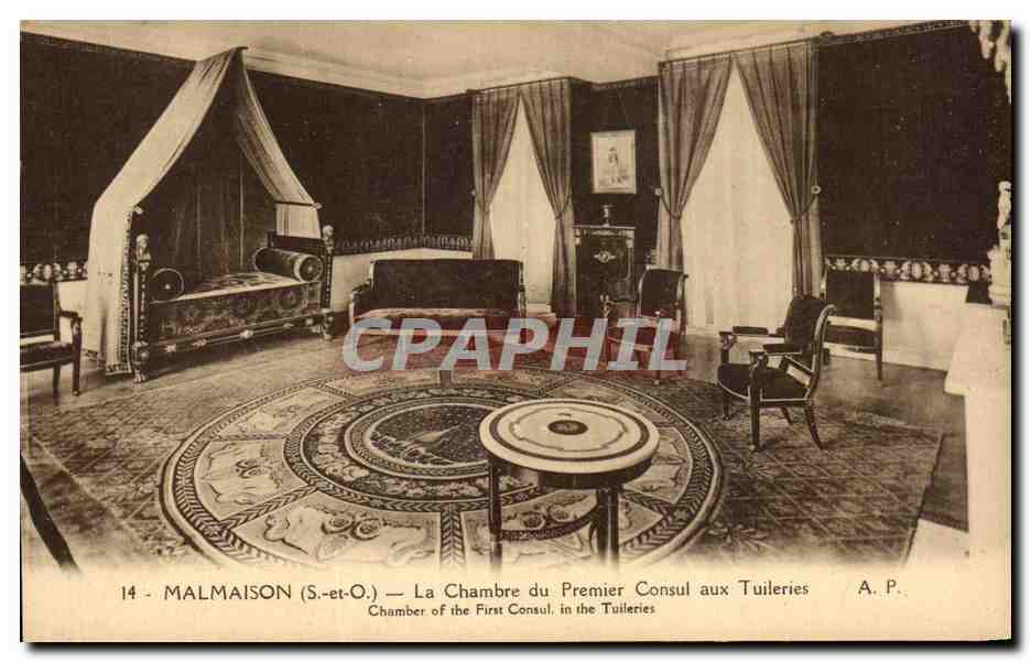 CPA Malmaison La Chambre de premier Consul aux Tuileries