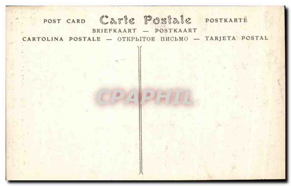 CPA Rueil Chateau de la Malmaison Napoleon 1er  — Rückseite