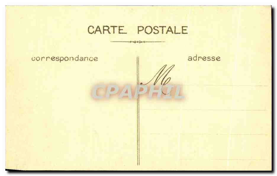 Les premières troupes Américaines débarquées en France (Juin 1917) — texte imprimé en bas du recto — Verso