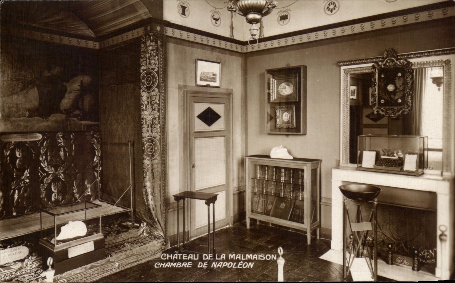 CPA Chateau De La Malmaison Chambre De Napoleon