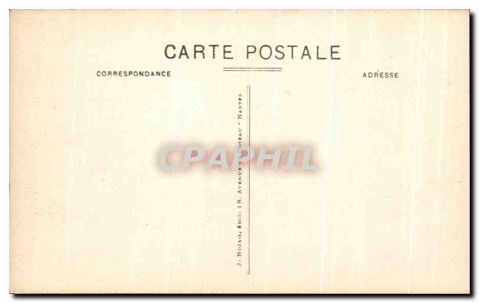 CPA Calvaire De Pontchateau Simon Le Cyreneen Aide Jesus A Porter Sa Croix — Rückseite