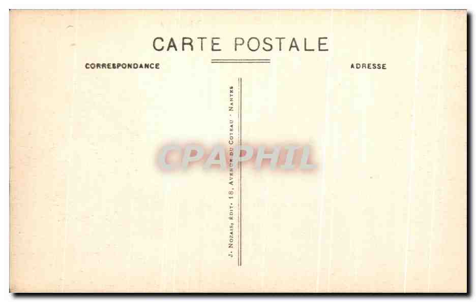 CPA Calvaire De Pontchateau Une Femme Pieuse Essuie La Face De Jesus — Rückseite