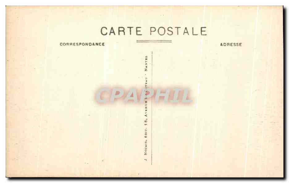 CPA Calvaire De Pontchateau Jesus Est Condamne A Mort — Rückseite