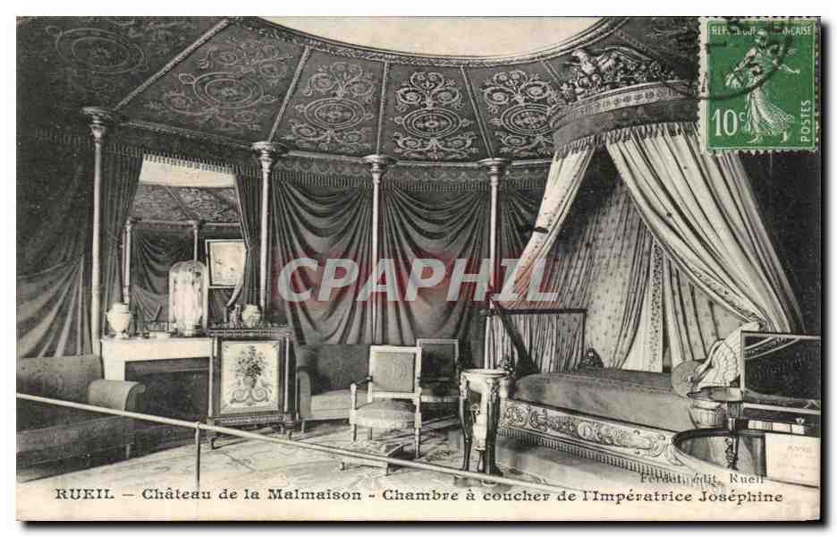 CPA Rueil Chateau De La Malmaison Chambre a Coucher De l'Imperatrice Josephine