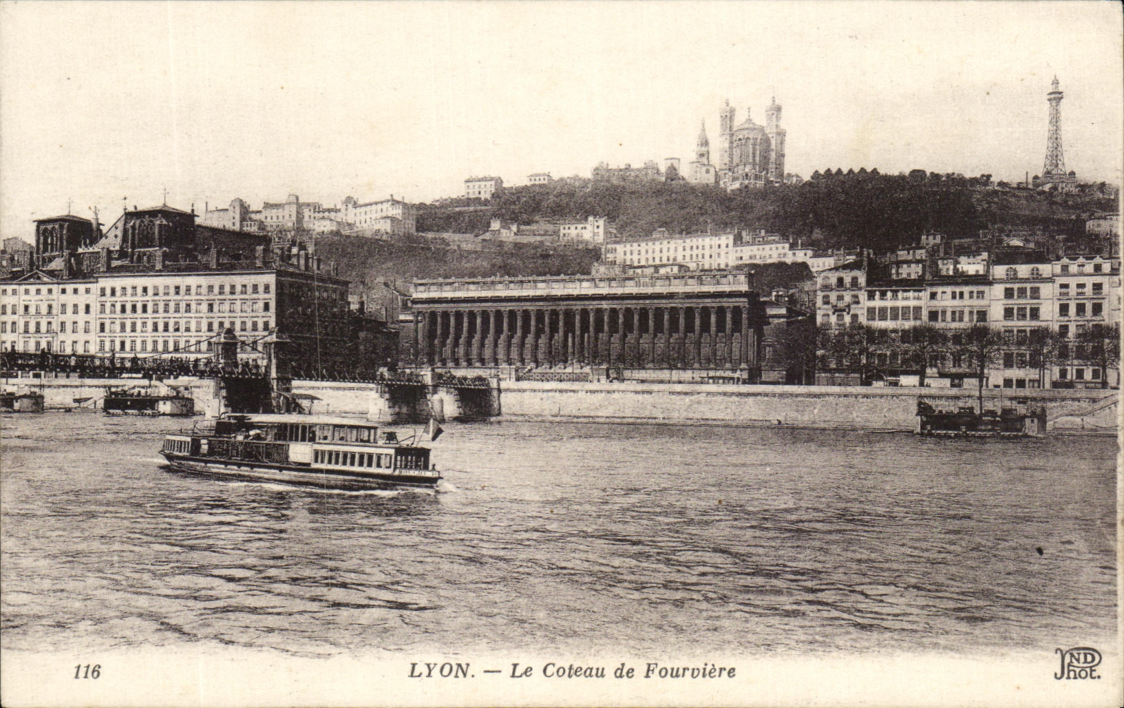 LYON — Le Coteau de Fourvière — NDHOT, n°116