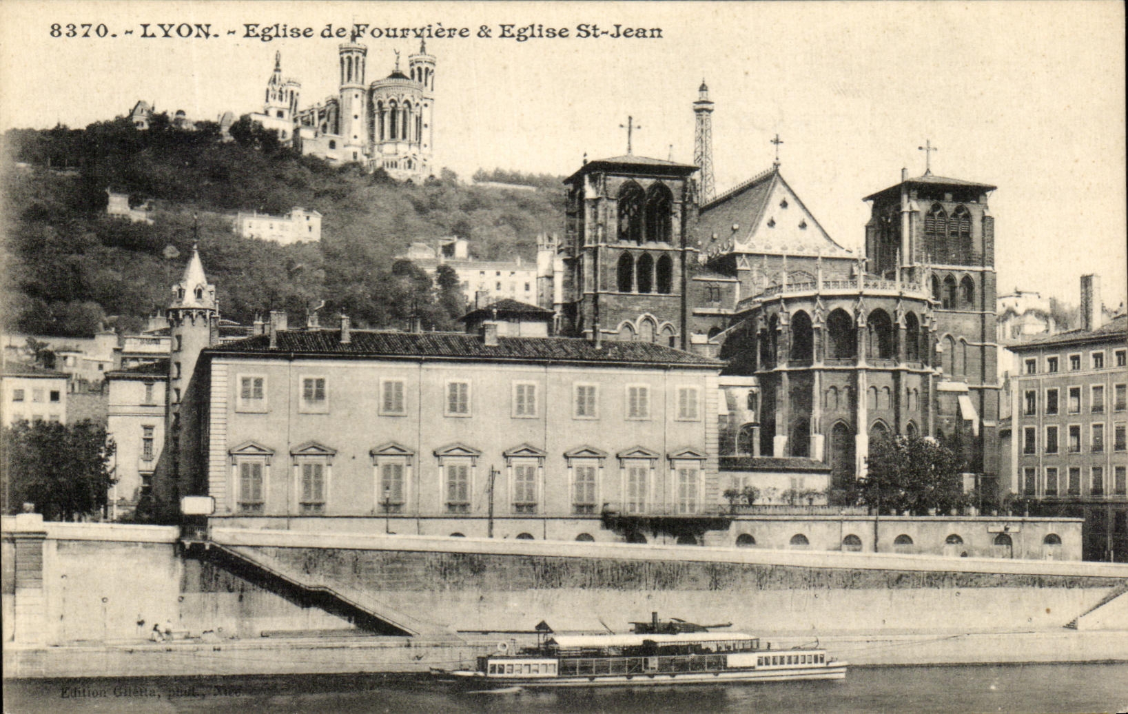 CPA Lyon Eglise de Fourviere Eglise St Jean