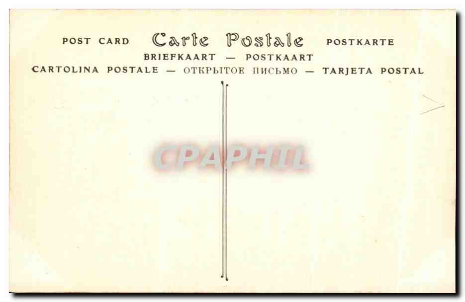 CPA Rueil Chateau de la Malmaison Le Bonheur du jour et la Veilleuse de Josephine — Rückseite