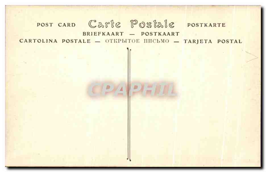 CPA Rueil Chateau de la Malmaison La Salle a manger et Surtoul de Table — Rückseite