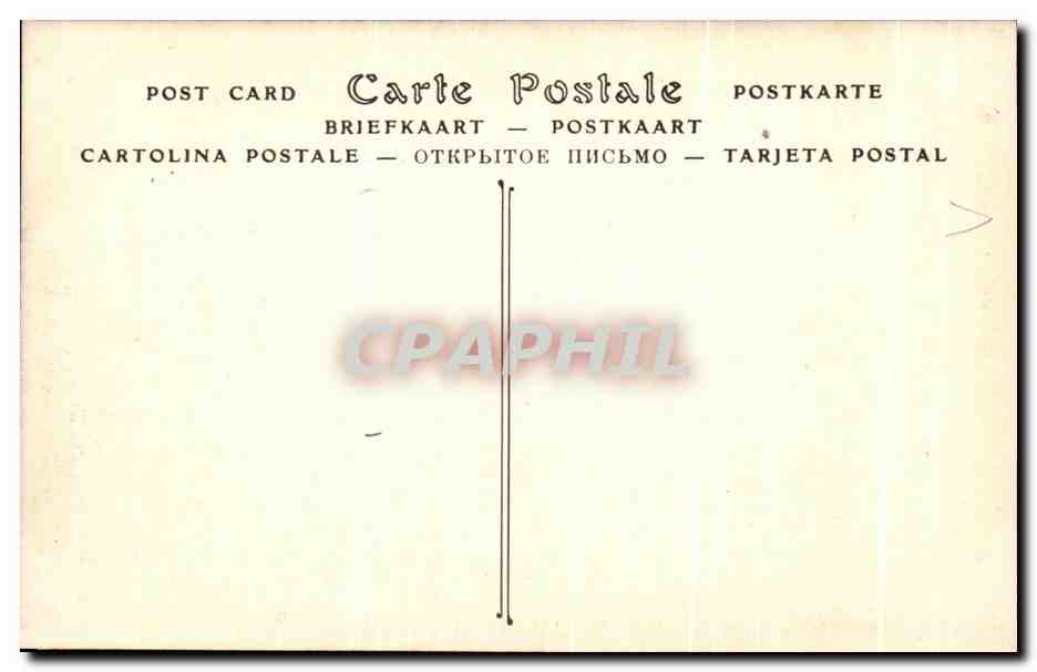 CPA Rueil Chateau De La Malamison L'Antichambre — Rückseite