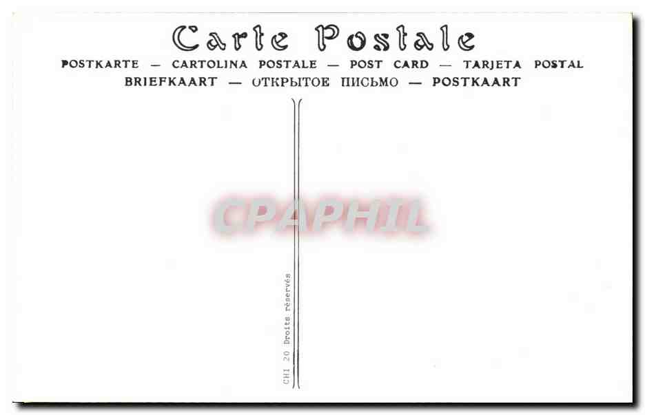 Camp de Mailly — Le Perruquier au Camp — A. Nieps, éditeur — Rückseite