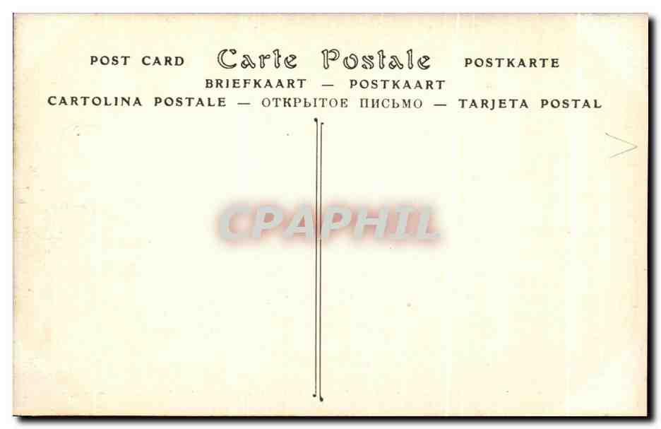 CPA Rueil Chateau De La Malmaison Ancienne Residence De Napoleon Et De l'Imperatrice Josephine Harpe — Rückseite