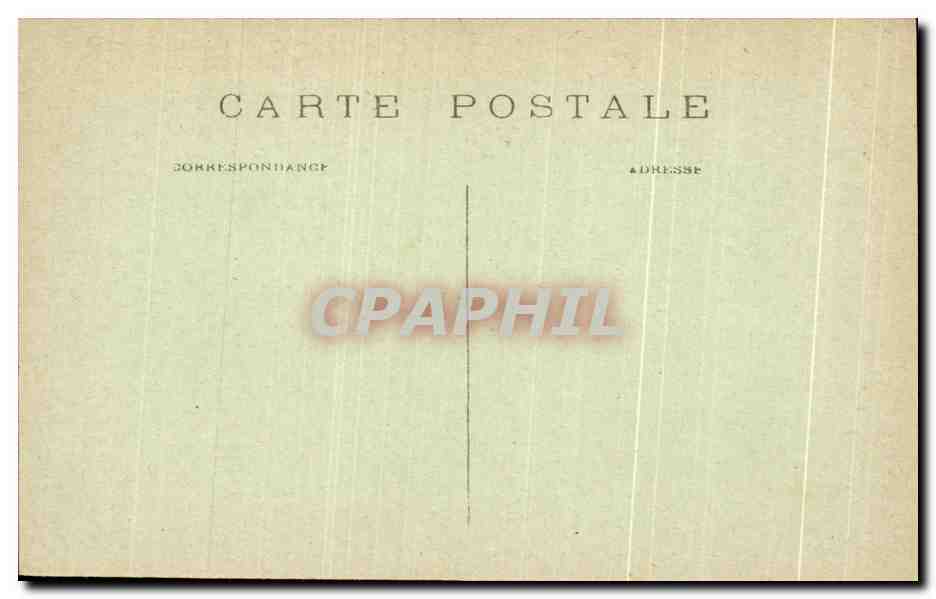 CPA Chateau De La Malmaison Le Temple de l'Amour — Rückseite