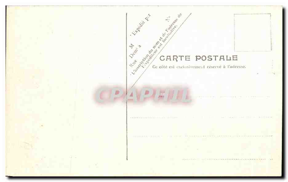 Pierrefonds — Le Château — Salle des Preuves — K.P. Paris N° 6 — Rückseite