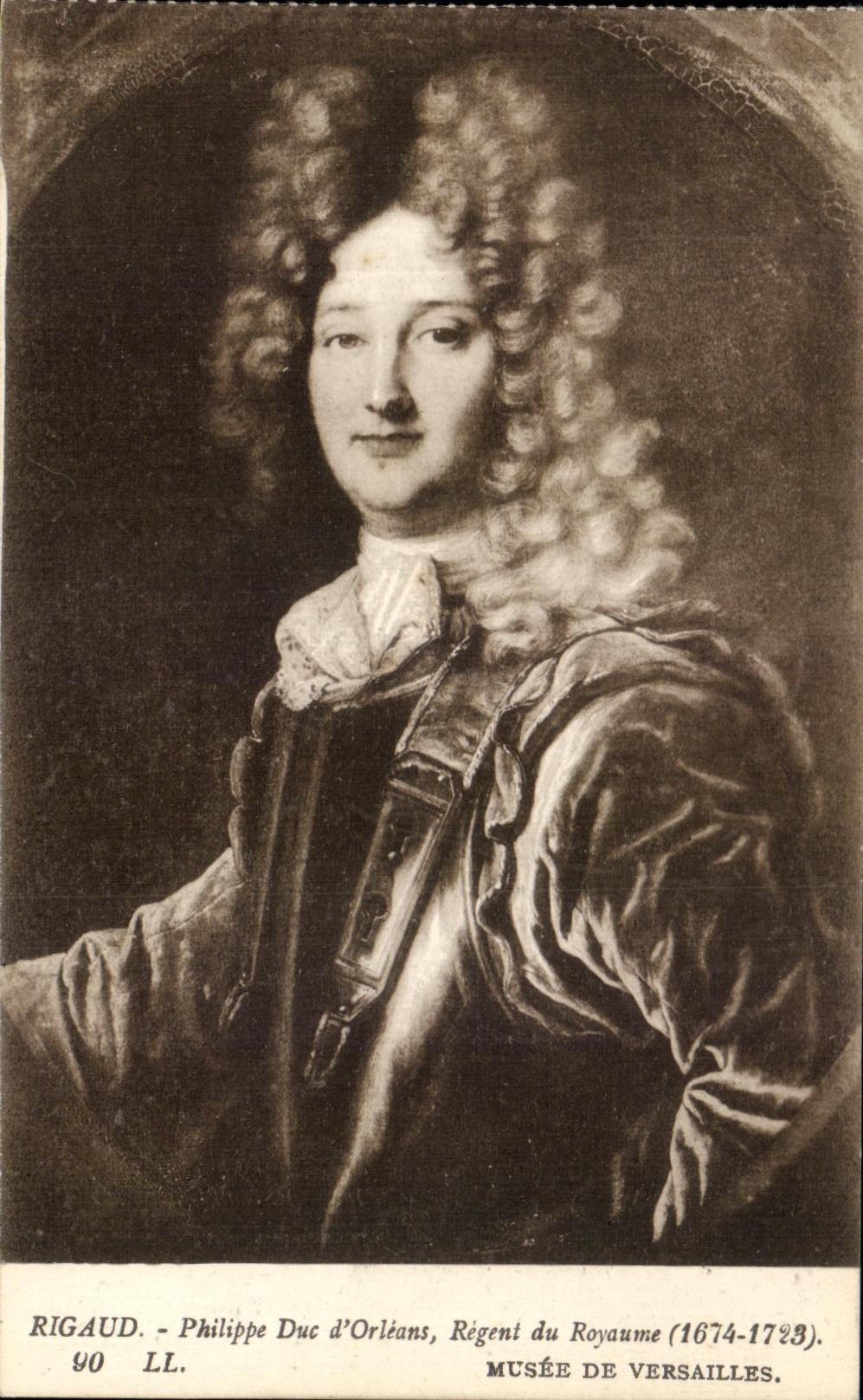 CPA Rigaud Philippe Duc d'Orleans Regent Du Royaume Musee De Versailles