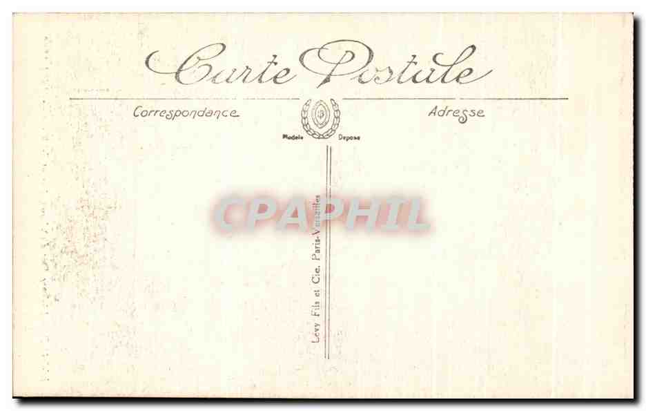 CPA Rigaud Philippe Duc d'Orleans Regent Du Royaume Musee De Versailles — Rückseite