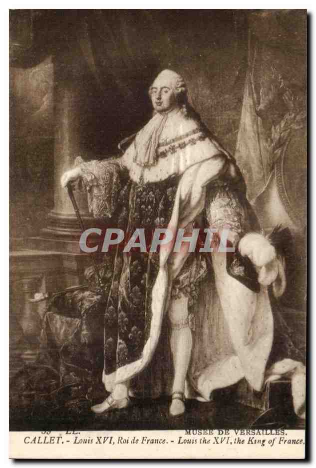 CPA Callet Louis XIV Roi De France Musee De Versailles