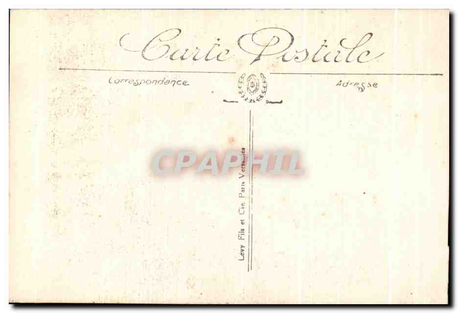 CPA Callet Louis XIV Roi De France Musee De Versailles — Rückseite