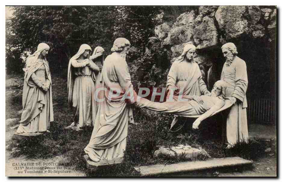 CPA Cal Vatee De Pontchateau Au Tombeau St Sepulcre