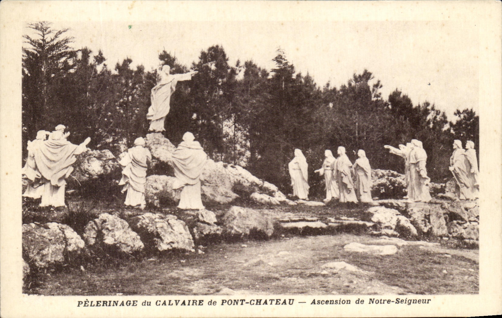 CPA Pelerinage Du Calvaire De Pont Chateau Ascension De Notre Seigneur