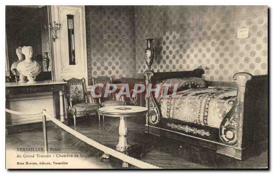 CPA Versailles Palais du Grand Trianon Chambre de Napoleon 1er