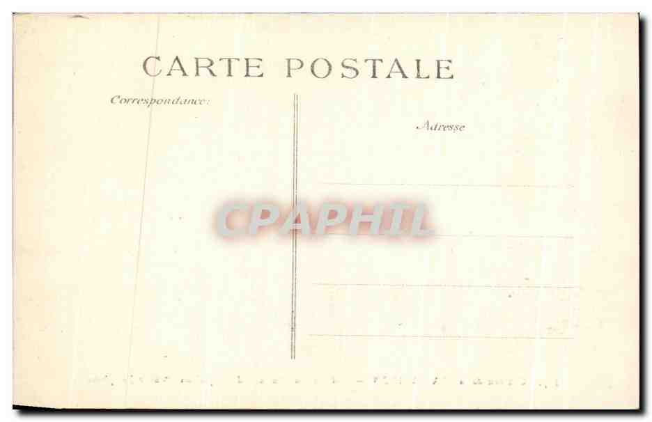CPA Chateau de la Malmaison Voiture du Mariage de Napoleon l avre Josephine — Rückseite