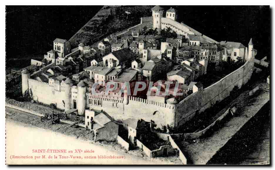CPA Saint Etiennie au 15eme