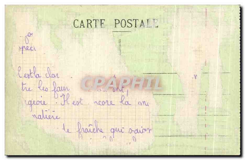 CPA Saint Etiennie au 15eme — Rückseite