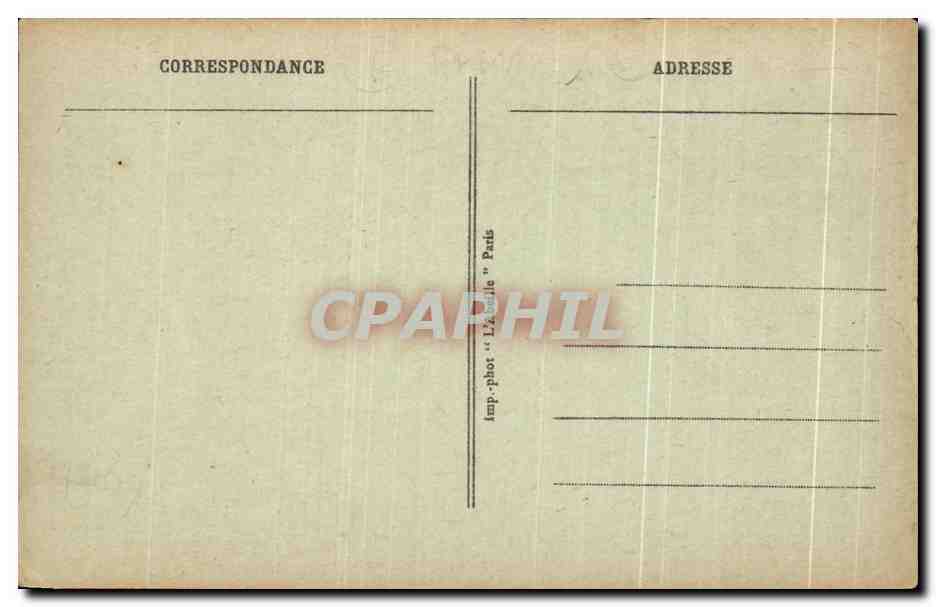 CPA Rueil Chateau de la Malmaison La Bibliotheque de l'Empereur Napoleon 1er — Rückseite