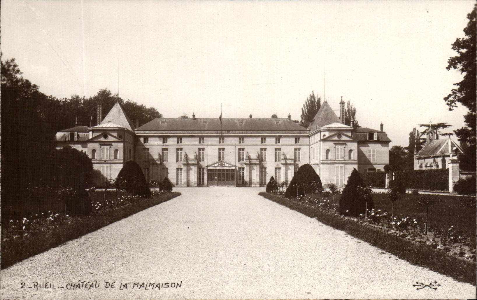 CPA Ruiel Chateau de la Malmaison 