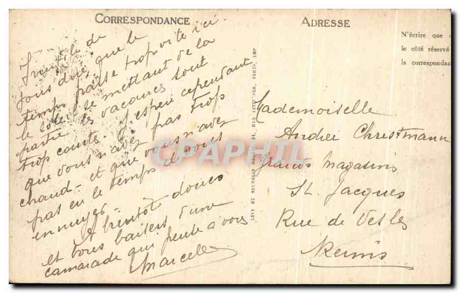 Compiègne — Le Carrefour de l'Armistice inauguré le 11 novembre 1922 — Marcel Mages, arch. — LL — Verso