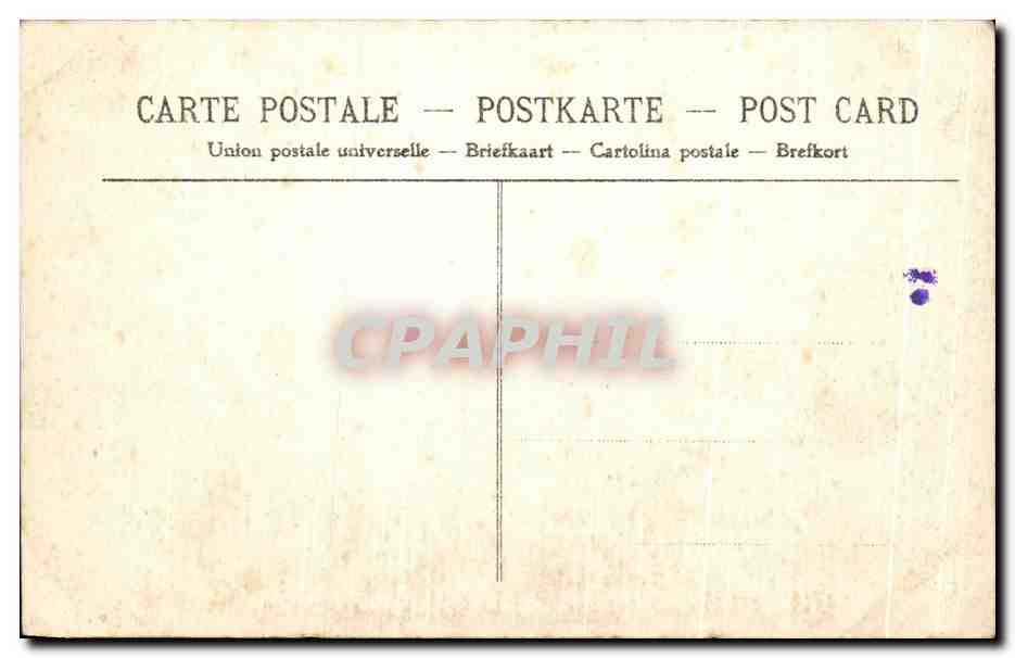 Forêt de Compiègne — La Châtaîne de l'Impératrice — Collection R. F. — Rückseite