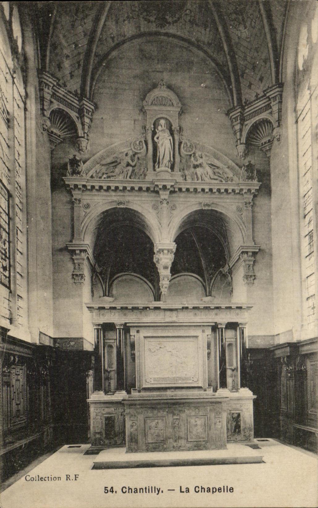 Chantilly — La Chapelle — Collection R.F. n°54
