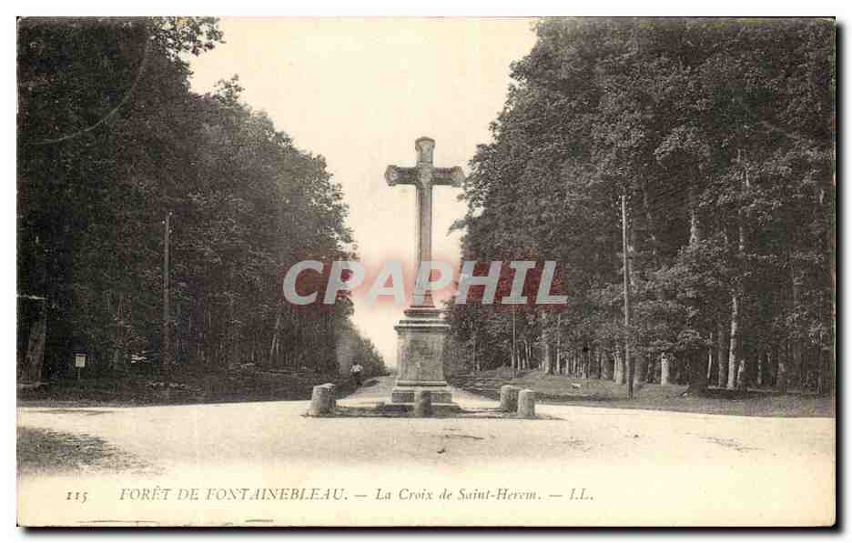 Bosque de Fontainebleau — La Croix de Saint-Herem — I.L.L.