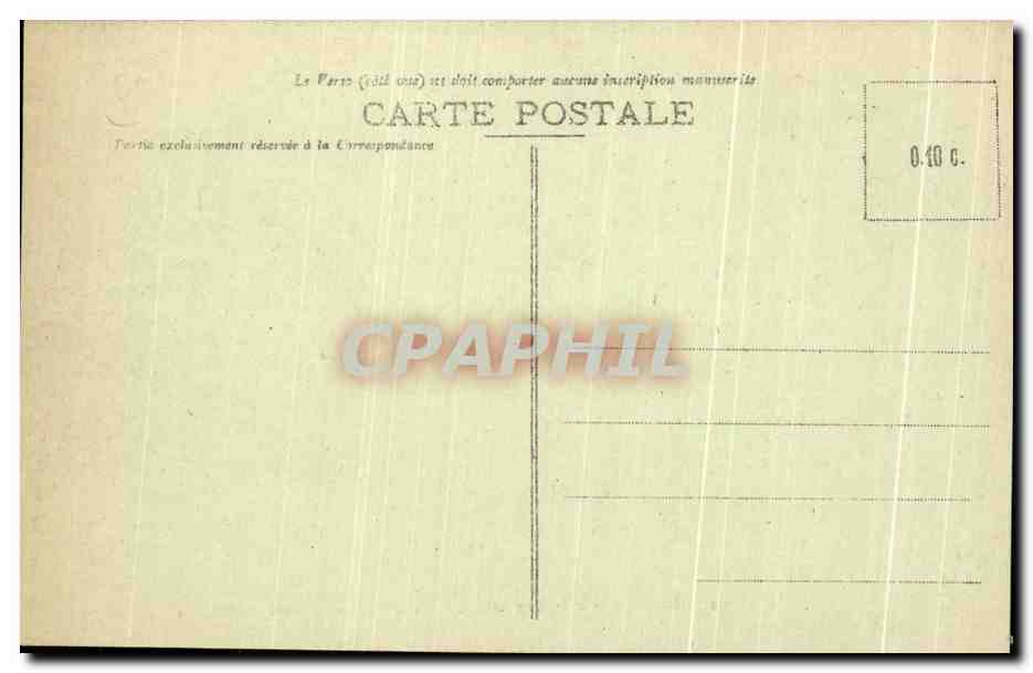 Bosque de Fontainebleau — Vista desde la Cruz del Calvaire — editor CPAPHIL, n° 85 — Reverso