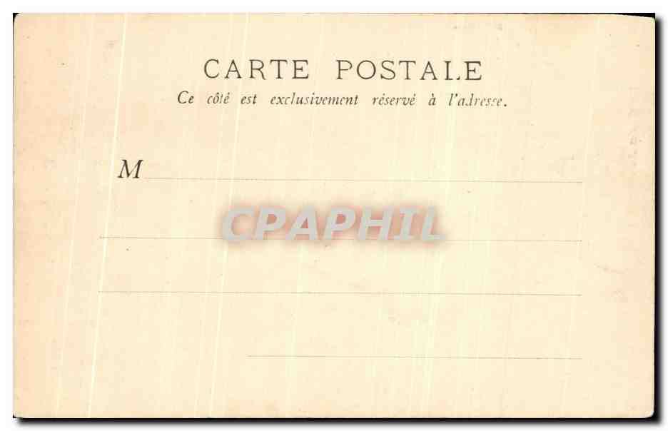 Fontainebleau — La Croix du Calvaire — B.F., Paris — Rückseite