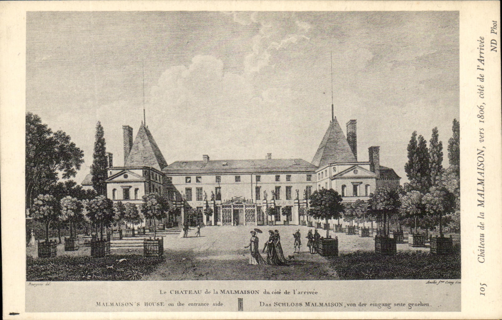 CPA Le Chateau de la Malmaison