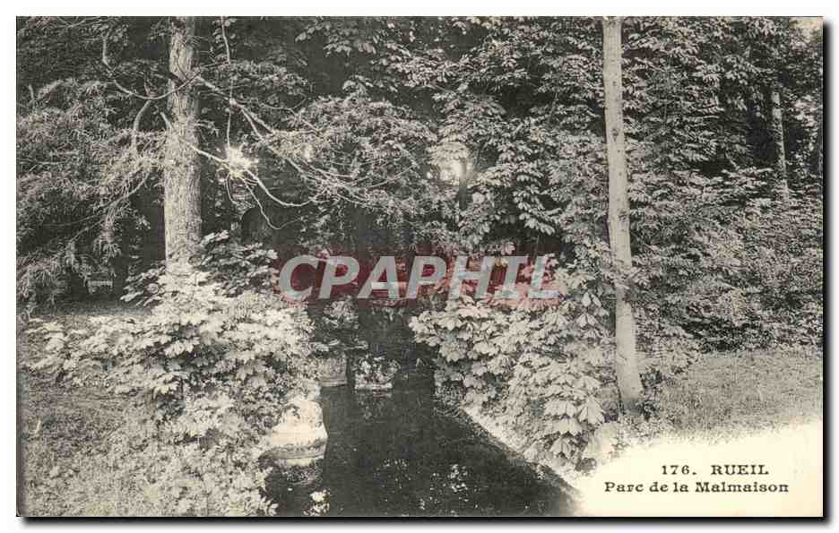 CPA Rueil Parc De La Malmaison