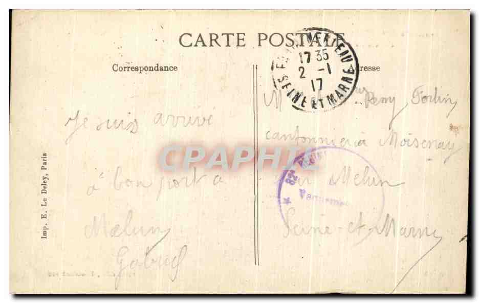 Forêt de Fontainebleau — La Croix du Calvaire — Siron-édit, Fontainebleau — Reverso