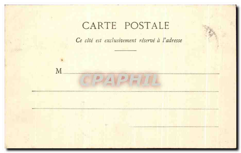 Kruispunt van Belle-Croix — Bos van Fontainebleau — Uitgever: Collectie van de Galerijen Melunaise — Achterkant
