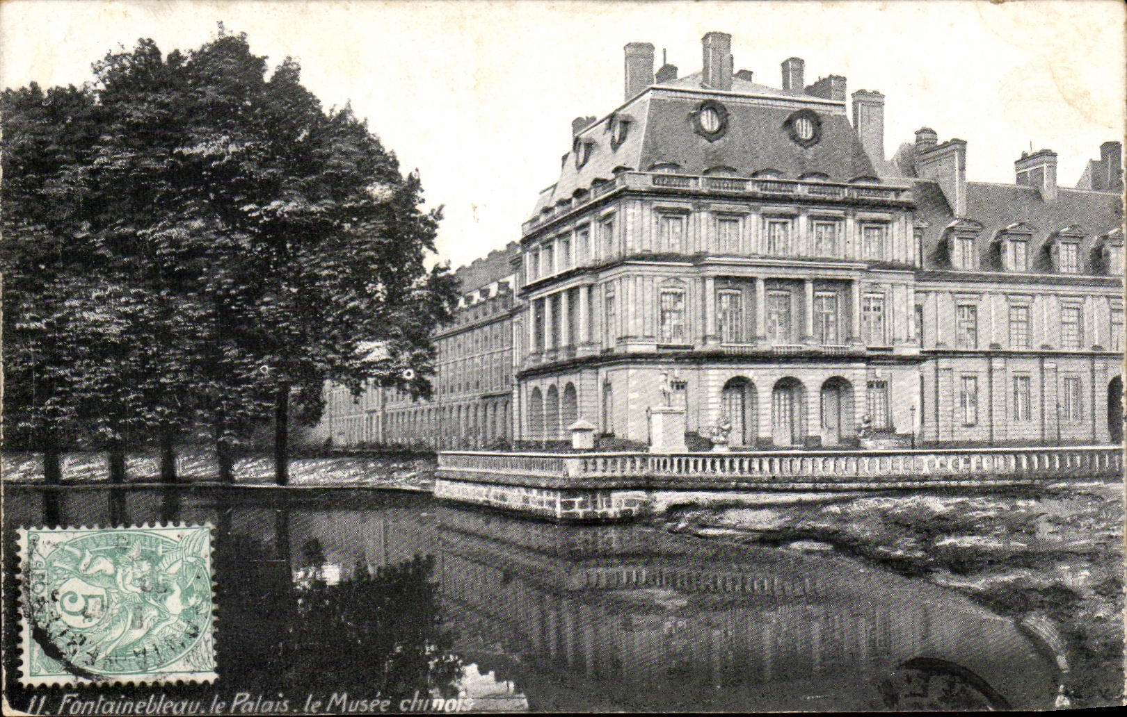 Fontainebleau — El Palacio, el Museo chino — Editor L.V. & Cie