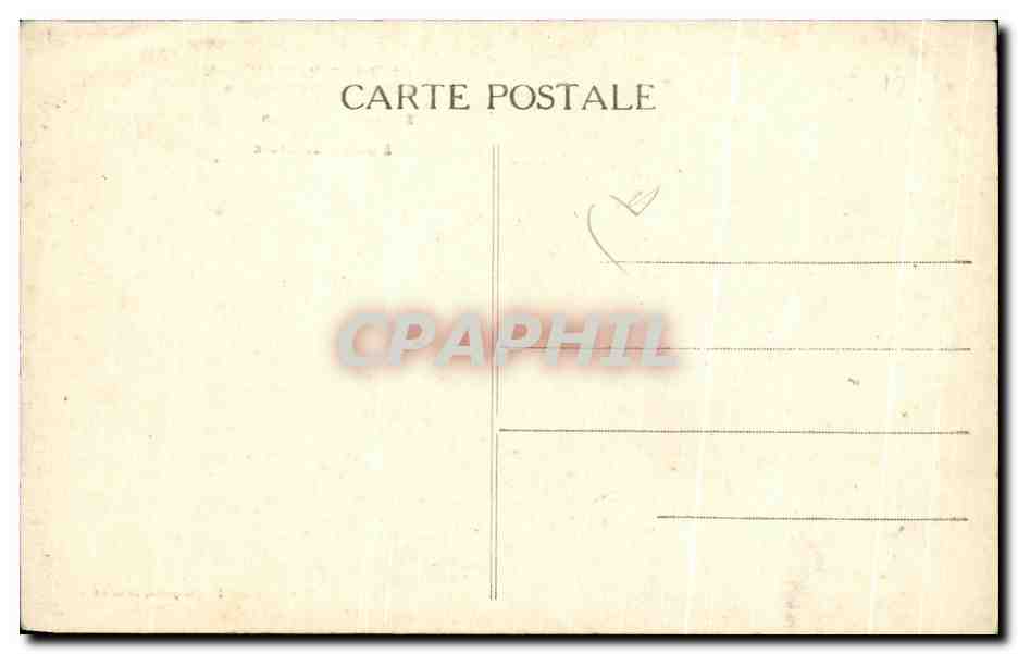 Calvaire de la Madeleine — 5. Station: Simon der Cyrenier hilft Jesus, sein Kreuz zu tragen — Sammlung F. Chapeau, Nantes — Rückseite