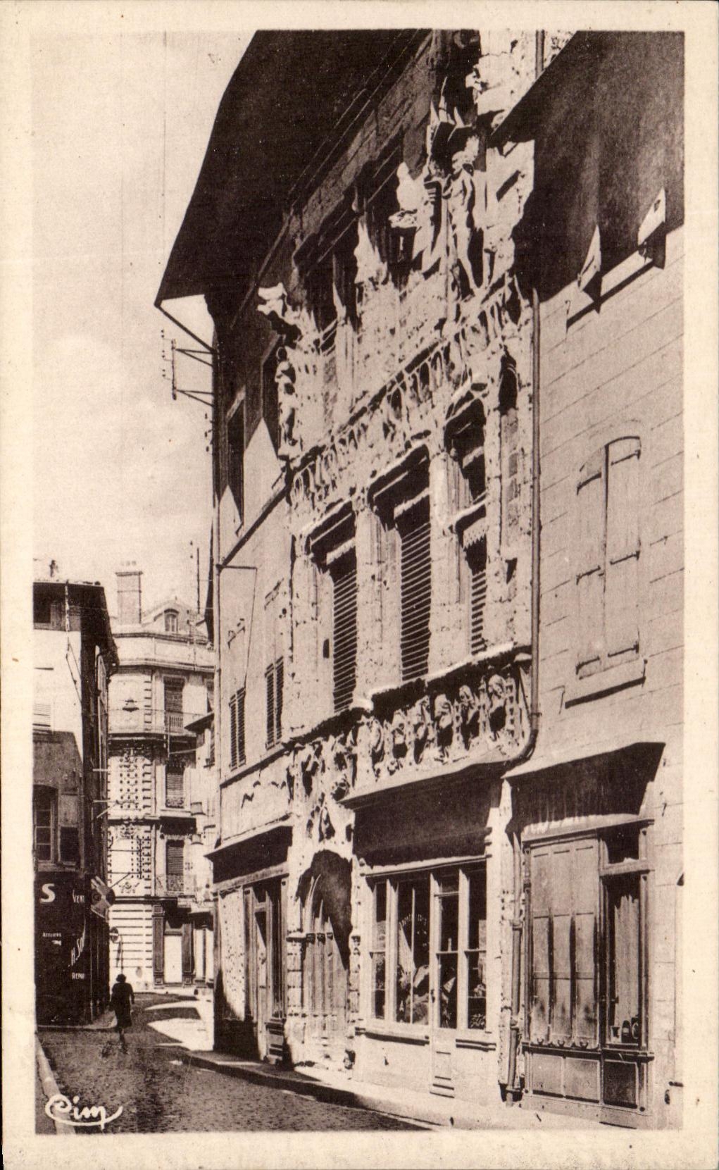 Valence (Drôme) — La Maison des Têtes style Renaissance — éditeur C. Pin