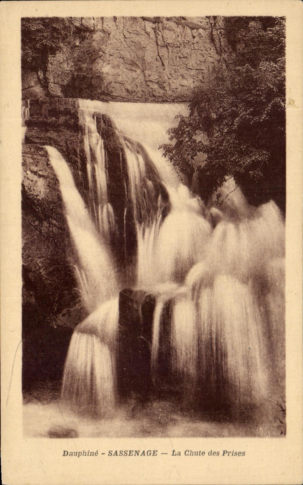 Dauphiné - SASSENAGE — La Chute des Prises