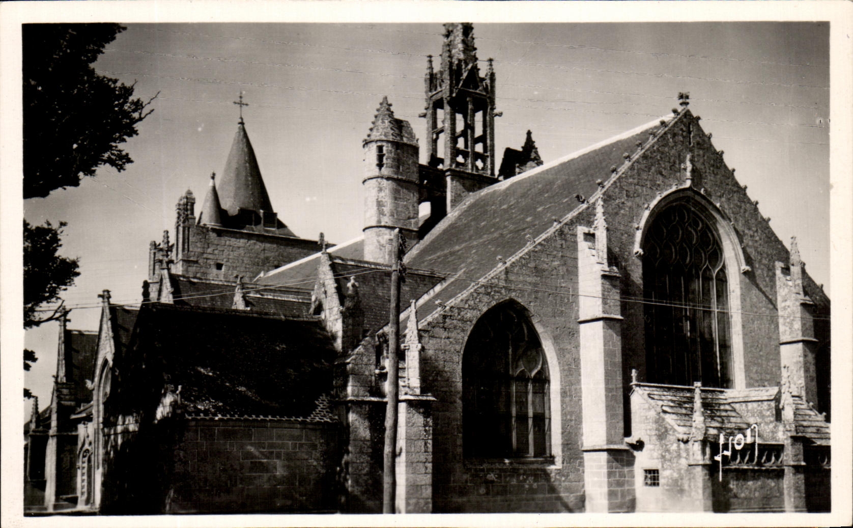 CPA Penmarch Eglise Saint Nonna 