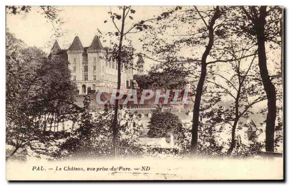 Pal - Le Château, vue prise du Parc — ND