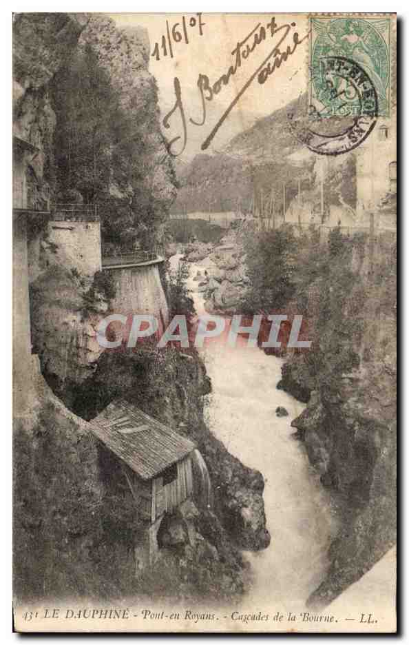 LE DAUPHINÉ - Pont-en-Royans - Cascades de la Bourne — LL.