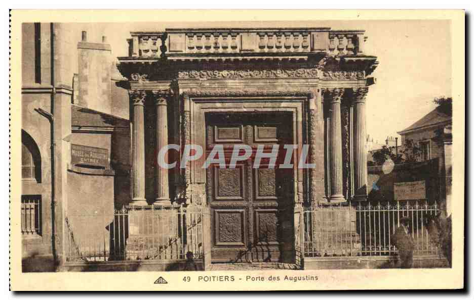 Poitiers - Porte des Augustins — éditeur Édition Beauvillain, 6, rue du Marché
