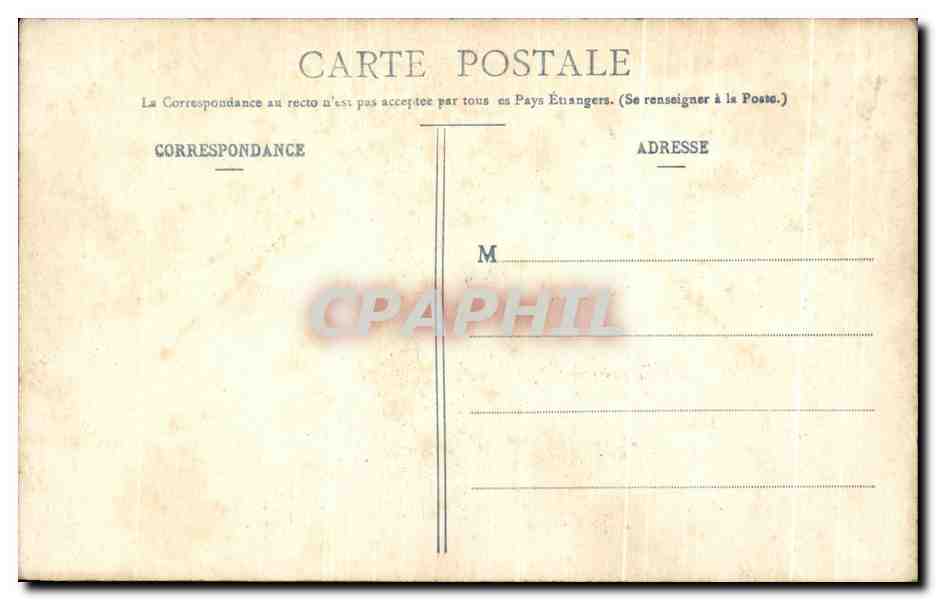 CPA Biarritz Pittoresque Nuit d'Ete — Verso