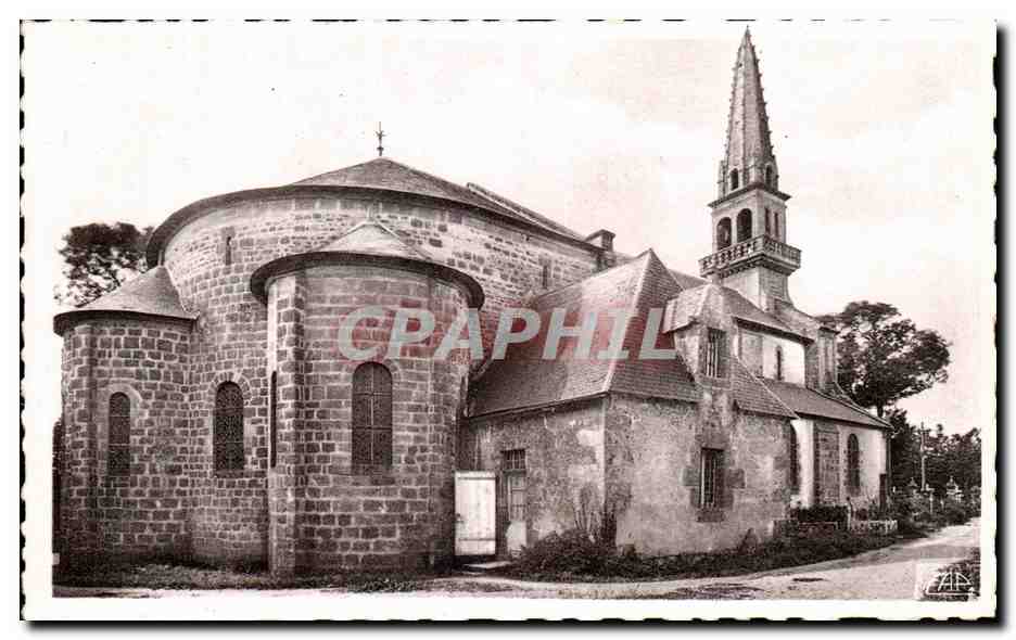 CPA Loctudy l'Eglise vue d'ensemble cote nord